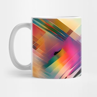 Abstract Rainbow Mug